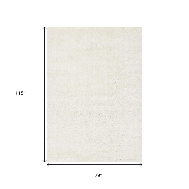 7' X 10' Cream Area Rug