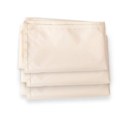 Alvantor Beige Fabric Screen for Shade Sail