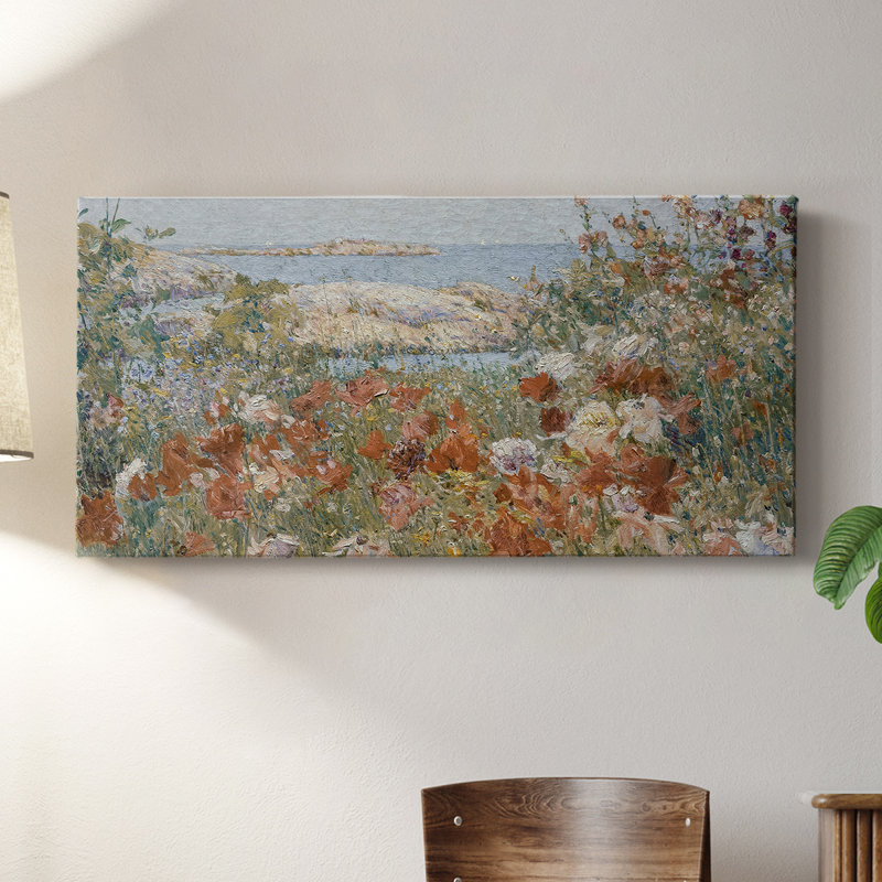 Botanical Series-CDXV III - Toile tendue avec châssis - Prêt à être accroché, H 16 po x l 32 po