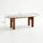 Simple Slab Rock Ash Oval Dining Table