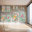 Ensoleillé Sunny Garden, ensemble de 2 impressions-1815225526-1815225512-1815225517