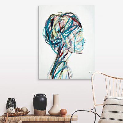 «Mirrored Music II» par Sydney Edmunds, reproduction d'art graphique sur toile