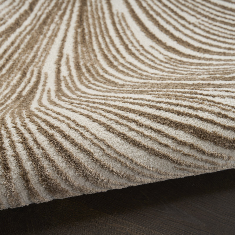 DKNY Central Park West Modern Indoor Rug, Runner 2' x 6', Beige/Brown
