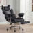 Ergonomic Executive Chair with Headrest, Padded Armrest and Footrest-856873599