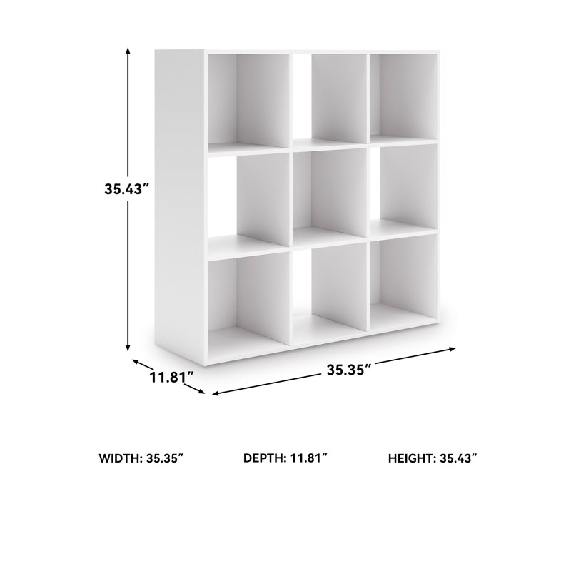 Organisateur Onita 9 cubes, (3 tablettes) H 35 po x l 35 po x P 12 po.