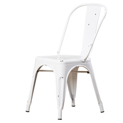 Chaise d'appoint à dossier en lattes Venedy
