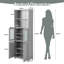 Amajae Freestanding Linen Cabinet