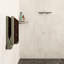 Siège de douche pliant en noyer de bambou moyen invisia, structure en aluminium (capacité de 400 lb)-2071521471-2071521468