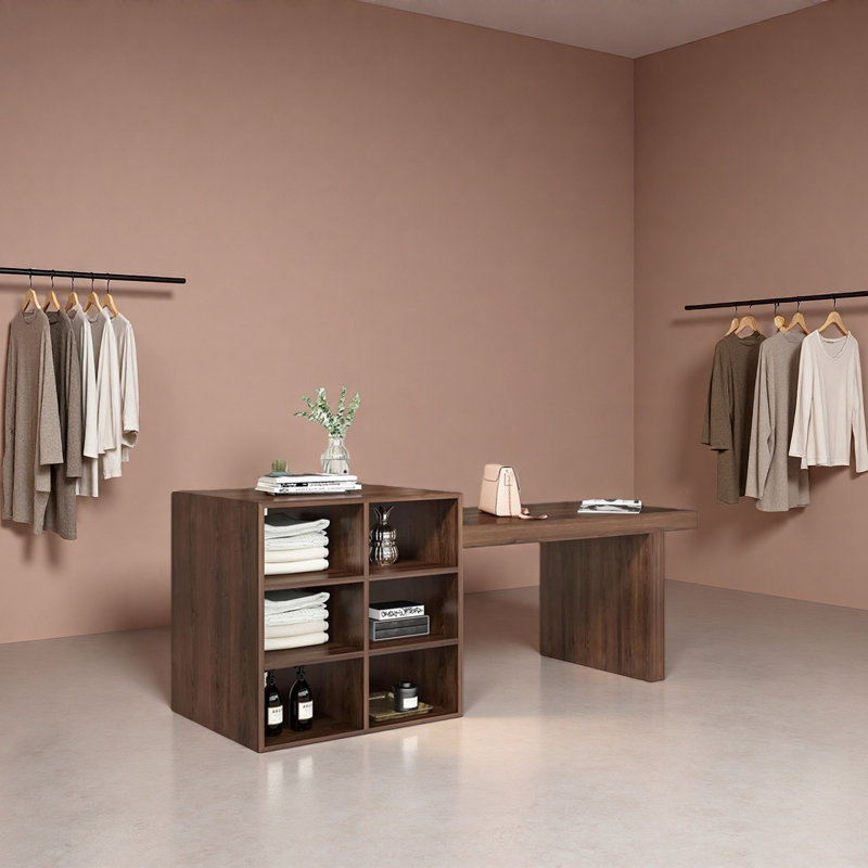 Présentoir pour vêtements, H 35,43 po x l 62,99 po x P 23,62 po