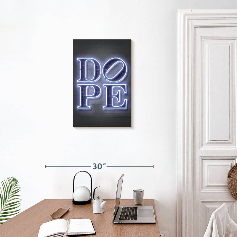 Dope, 24" H x 16" W