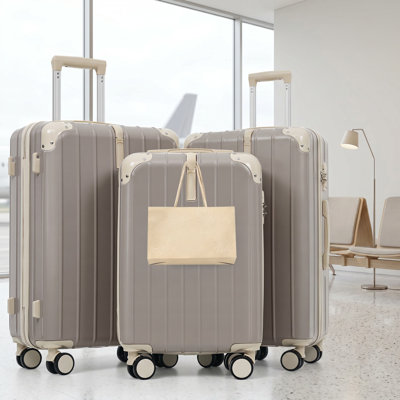 3 - Piece Hardside Spinner Suitcase Set with TSA Lock (20", 24", 28")