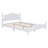  Wood Platform Bed Frame,Retro Style Platform Bed With Wooden Slat Support (Bed)-747759290-747759271