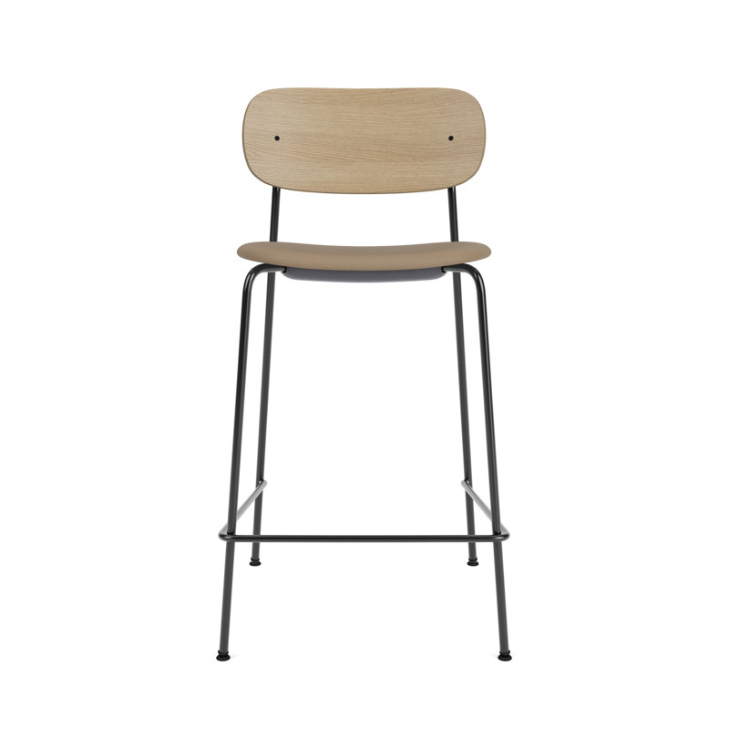 Co Upholstered Stool, Stone