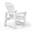 Ensemble de 2 chaises Adirondack pour l'extérieur en polyester Laguna-107647536