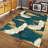 Scenic Nature-inspired Non Woven Soft Printed Area Rug Showcasing a Beautiful Forest and River Design-126040263
