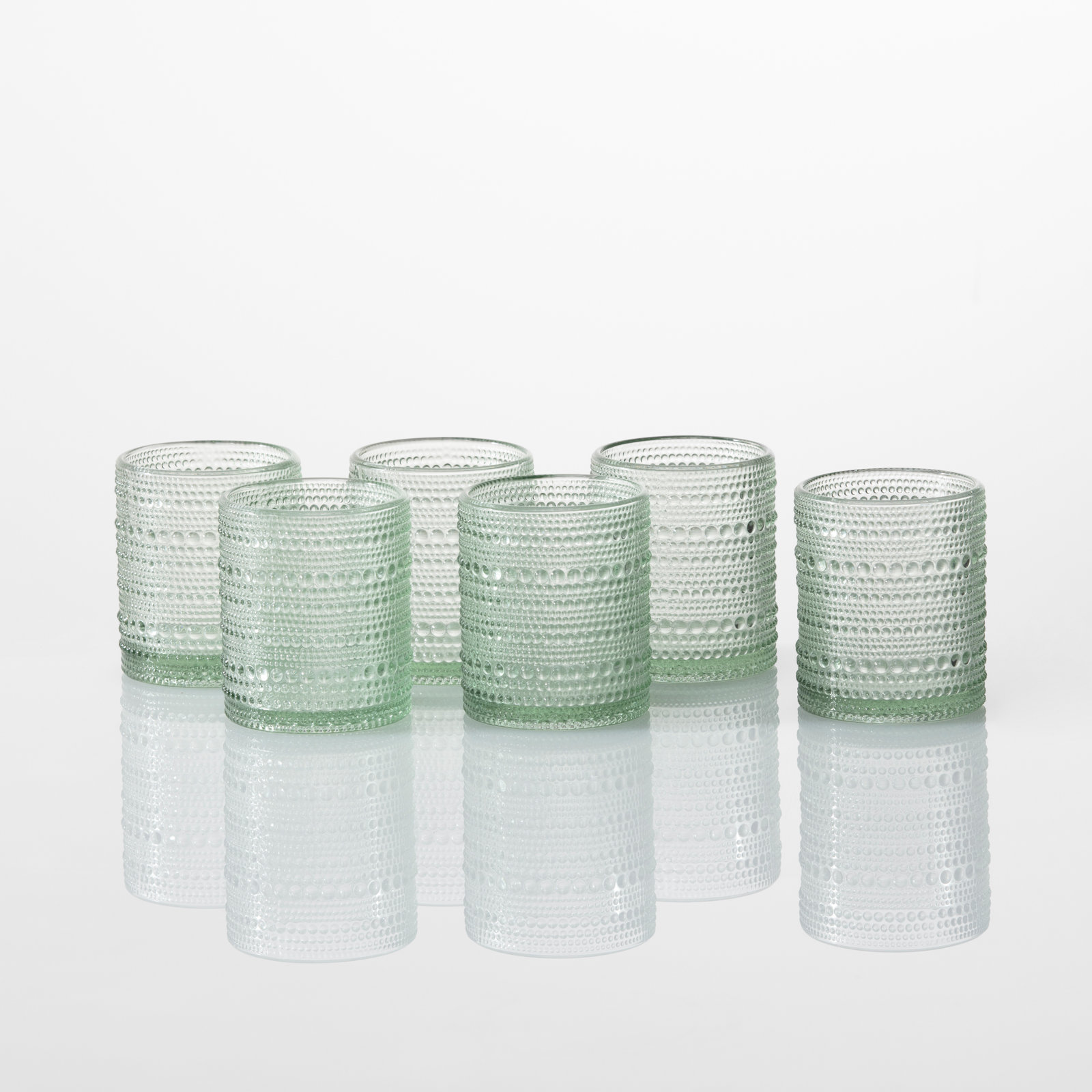 Jupiter Drinking Glass, Sage, 10 oz.