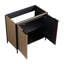 Meuble-lavabo contemporain 36 po - Rangement spacieux et tablette élégante-1384426622