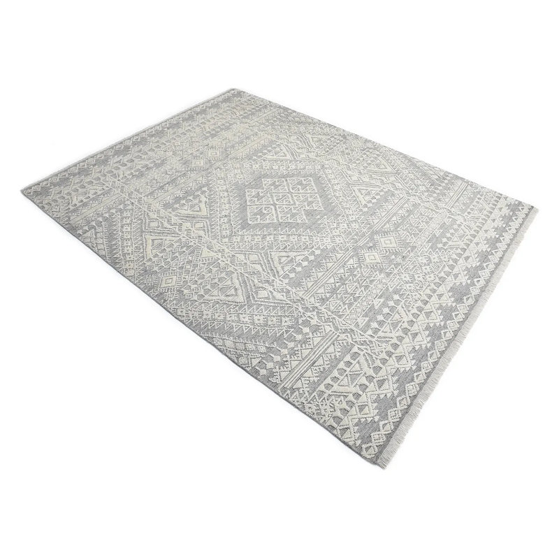 Handmade Area Rug, Rectangle 5' x 8'