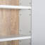 60mm W 49.4mm H Surface Framed Medicine Cabinet Mirror 6 Fixed