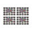 Pistils Metal Bouquet Pebble 17.5" Vinyl Placemat