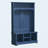 3-in-1 Hall Tree with Shoe Storage Bench, Coat Rack Entryway Organizer with 4 Shoe Cubbies and Top Storage Shelf-129238576