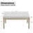 Boswick Linen Upholstered Bench-346529068