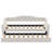 Upholstered Twin XL Size Daybed With LED Belt And Trundle-1911241369