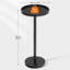 Table de bout ronde en bambou-910123405