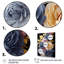 Or doré et rose bleue I - Rose, art mural-629152915-662869487