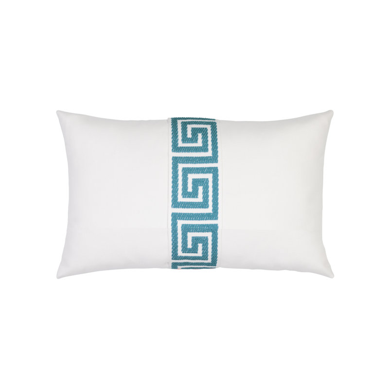 Voyager Lagoon Performance Pillow Cover & Insert, 12"H x 20"W, Rectangular