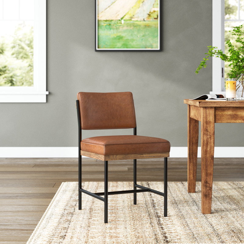 Popovich Dining Chair-Savile Flannel, Sonoma Chestnut