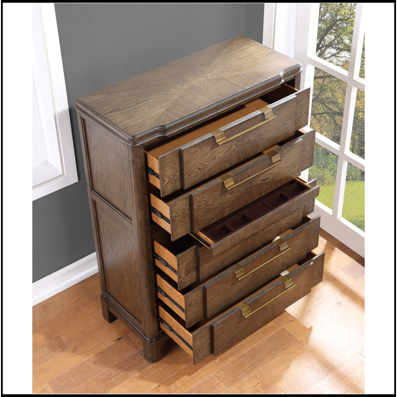 Milan - Commode - Brun foncé