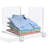Acrylic Shelf Dividers - 4 Set