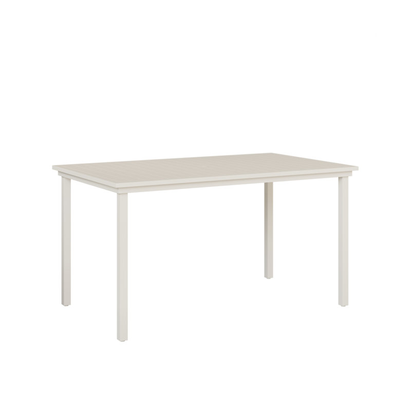 Table de bar 73 po Toledo, Blanc mat