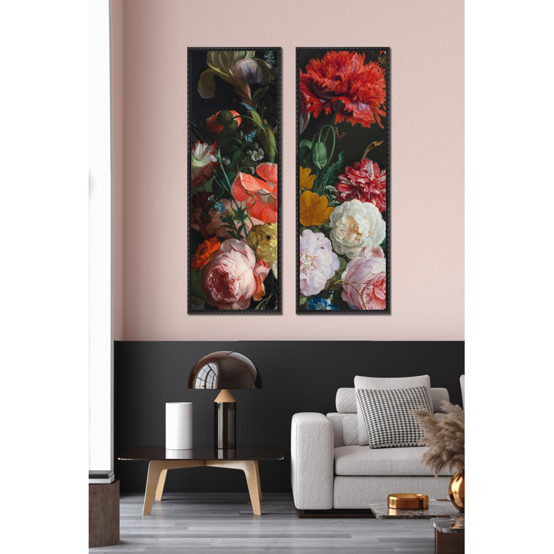 «Bouquet Arrangement I», art mural sur toile