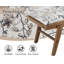 Chenille Upholstered Bench-1071219626