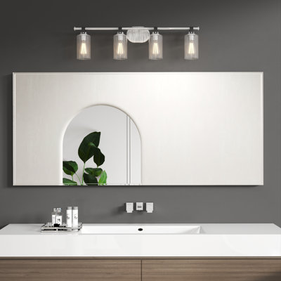 Miroir de salle de bain rectangulaire rectangulaire