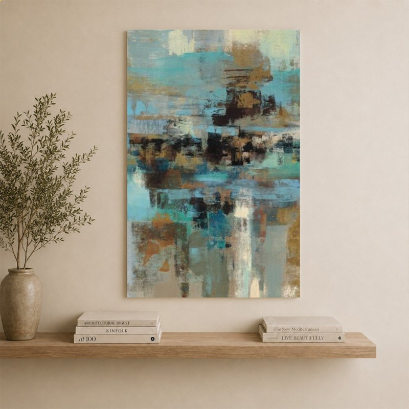 Morning Fjord par Silvia Vassileva - impression sur toile, H 60 po x l 40 po, Ne s’applique pas