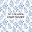 Ensemble de literie 3 pièces Country Farmhouse - Ensemble de housse de couette Floral Mist-124208750