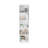 Bookcase XS Benzoni, Office, White-778425317