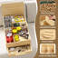 Couch Caddy Tray avec porte-gobelets, table de canapé à usages multiples avec tiroir rabattable à pousser, porte-gobelet robuste pour voiture, salon, chambre à coucher, meuble-lavabo, (naturel)