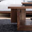 Table basse en bois massif Simple Leisure