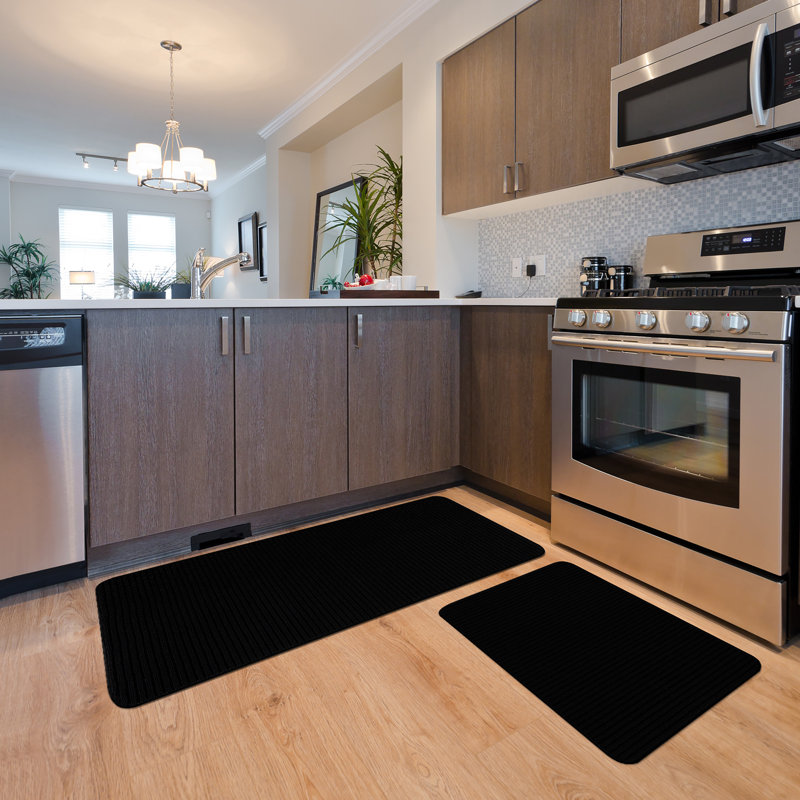 Tapis de cuisine Arturas, Noir