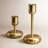 Juba Brass Tabletop Candlestick