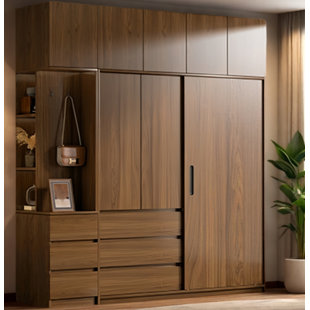Simple Classic Dark Wardrobe