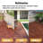 Interlocking Deck Tiles Striped Pattern