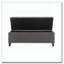 Banc de rangement en lin capitonné-61366719
