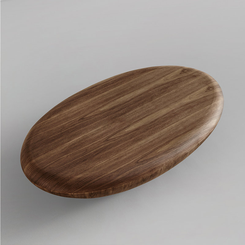 Table basse moderne en bois minimaliste
