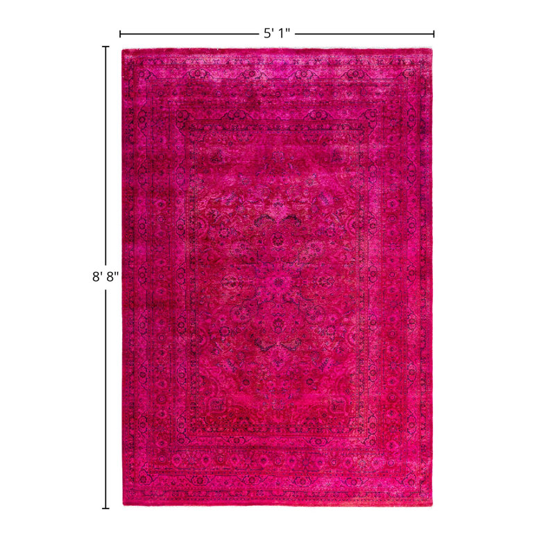 Tygan One-of-a-Kind 5' 10" X 8' 8" Hand Knotted Area Rug