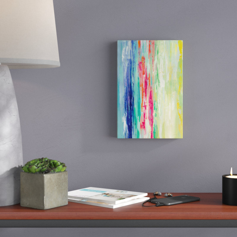 California Surf Bright Crop by Silvia Vassileva - No Frame Painting on Canvas, 30cm H x 20cm W x 3.8cm D